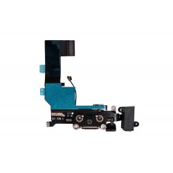 Dock / gniazdo zasilania + jack iPhone 5s czarny Refurbished